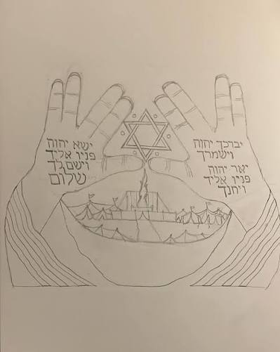 Concept sketch for Birkat Shalom